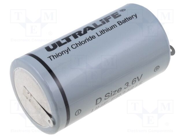 ULTRALIFE BAT-ER34615/ST-UL Litiumparisto 3.6V 19000mAh