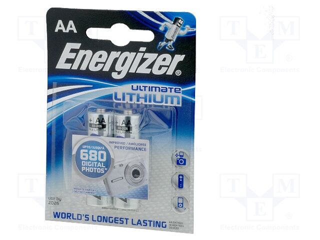 ENERGIZER BAT-FR6/EGL-B Paristo 3000mAh