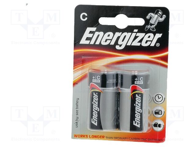 ENERGIZER BAT-LR14/EGB-B Alkaliparisto C 1.5V