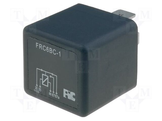 FORWARD INDUSTRIAL CO. FRC6BC-1-DC12 Sähkömagneettinen rele 12VDC