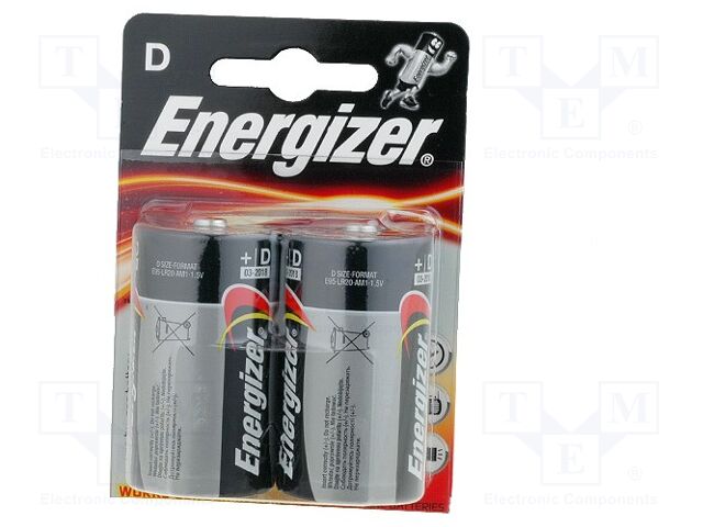 ENERGIZER BAT-LR20/EGB-B Alkaliparisto D 1.5V