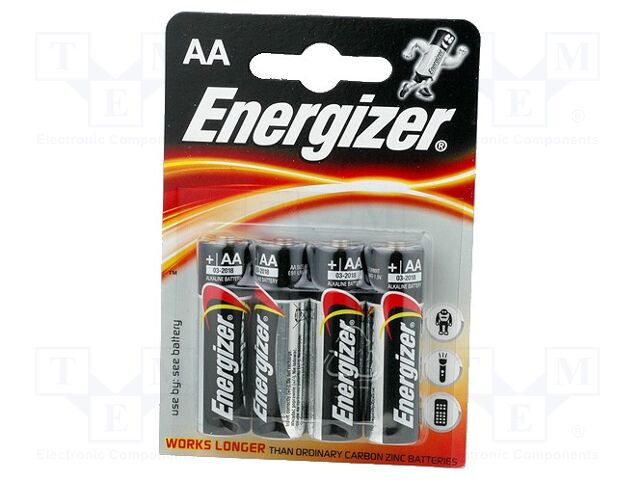 ENERGIZER BAT-LR6/EGB-B Alkaliparisto AA 1.5V