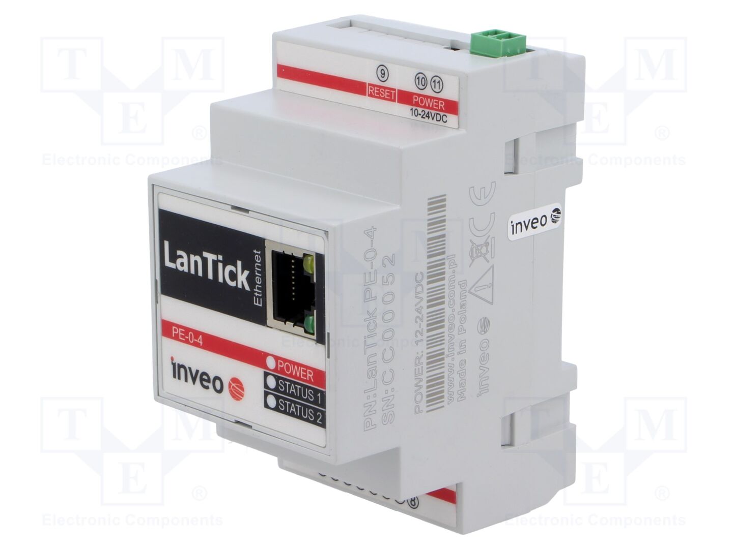 INVEO LANTICK-PE-0-4 I/O-moduuli 10÷24VDC