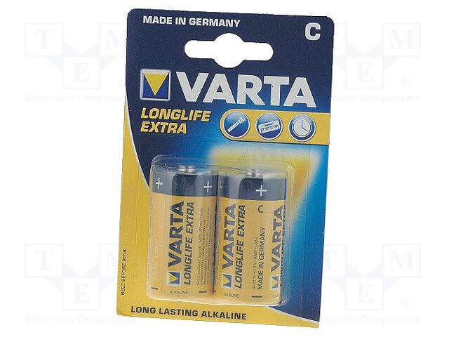 VARTA BAT-R14/VL Paristo Alkaline C 1.5V