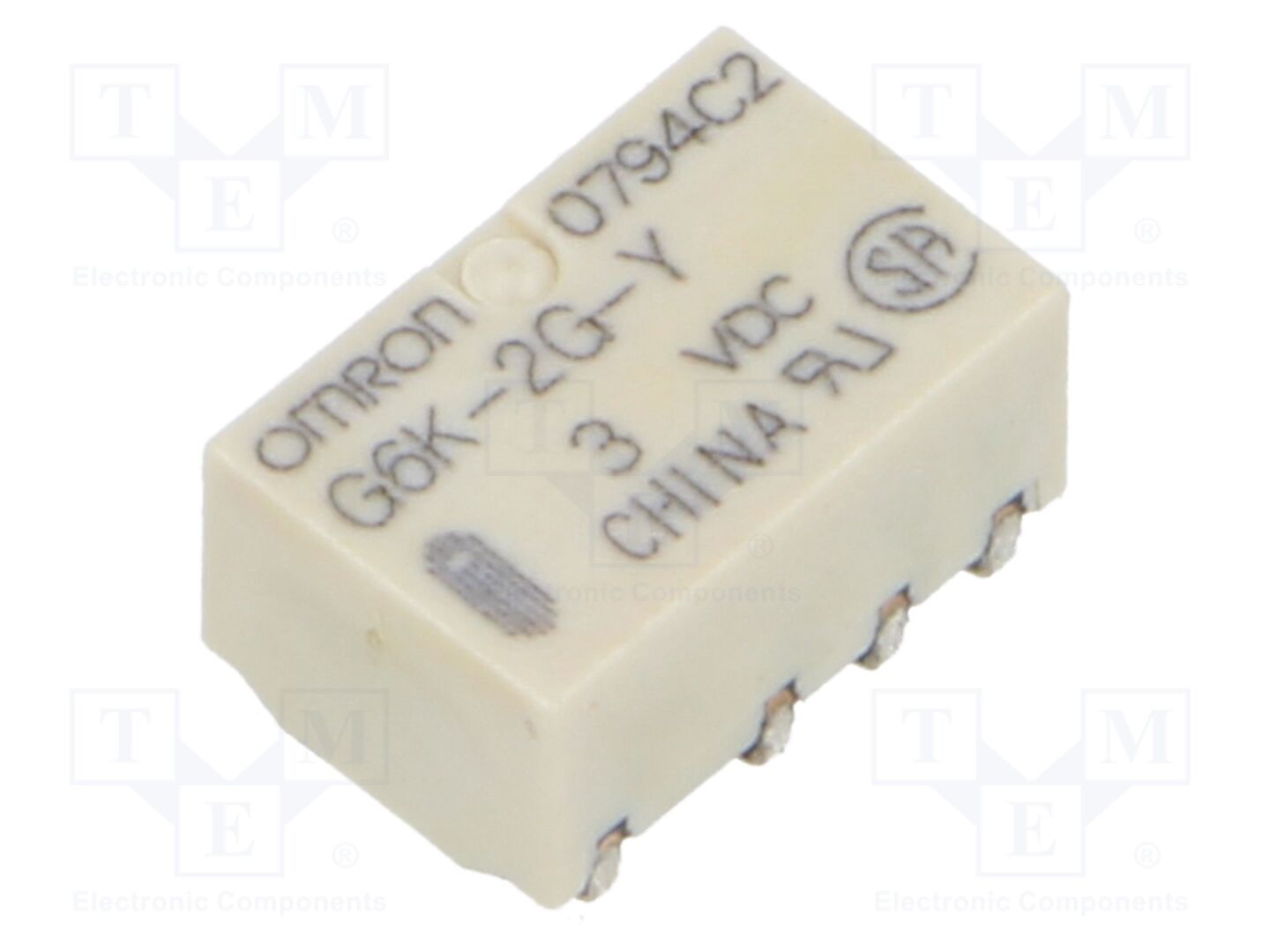 OMRON G6K-2G-Y-3DC Sähkömagneettinen rele 3VDC