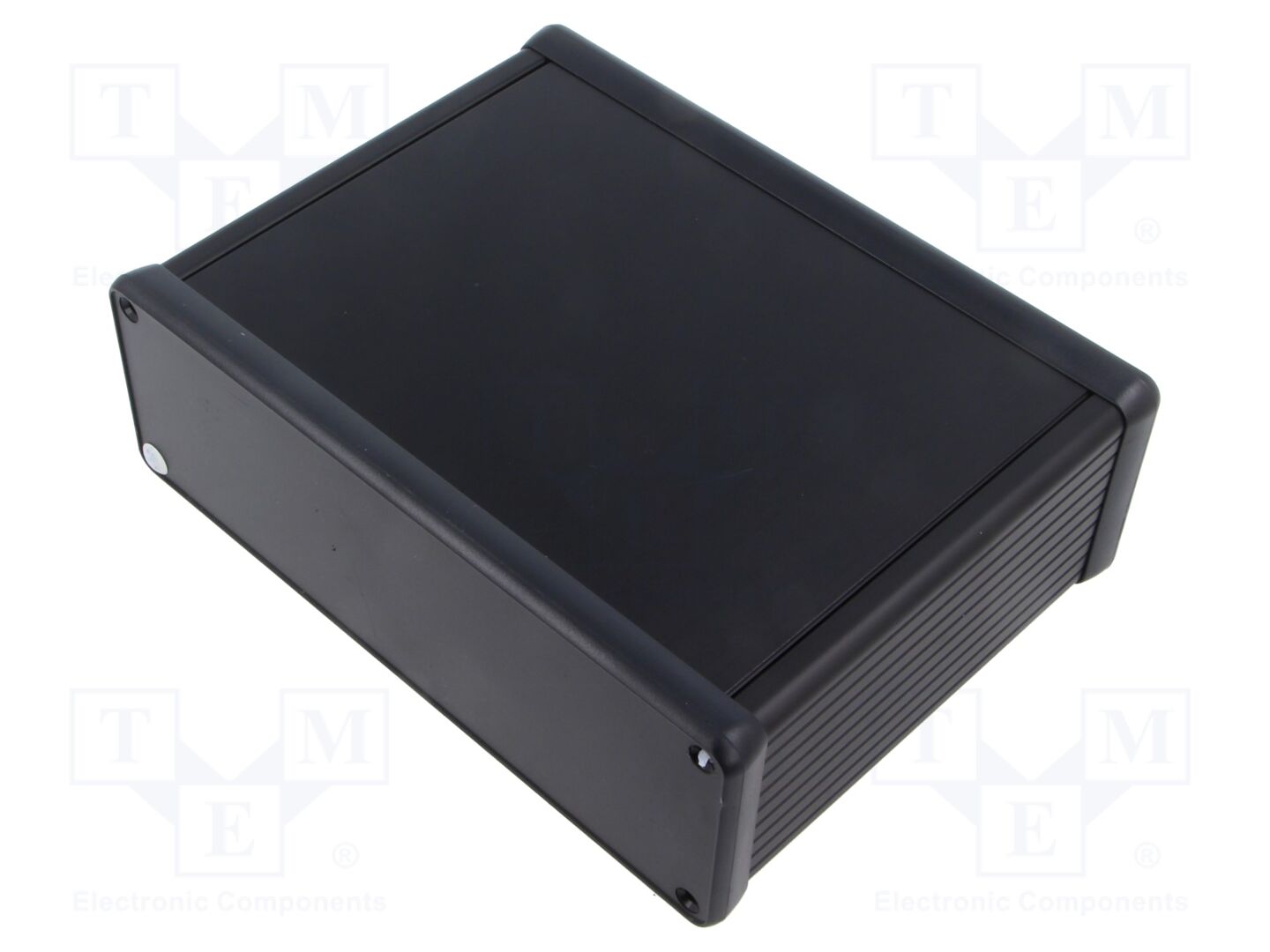 HAMMOND 1455T1202BK Kotelo paneelilla 165x120x51.5mm