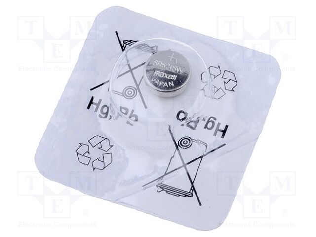 MAXELL BAT-SR521SW/MX Hopeaoksidiakku 1.55V (50 kpl erä)