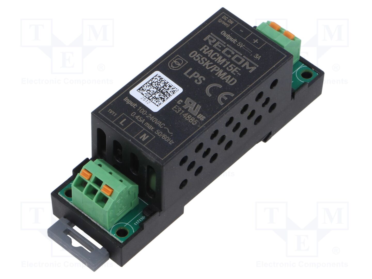 RECOM RACM15E-05SK/PMAD-CTN PCB AC/DC-muunnin 15W, 5V