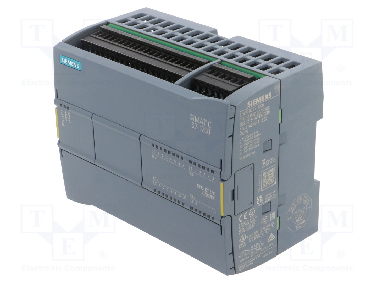 SIEMENS 6ES7215-1AF40-0XB0 PLC ohjelmoitava ohjain OUT: 10 / IN: 14