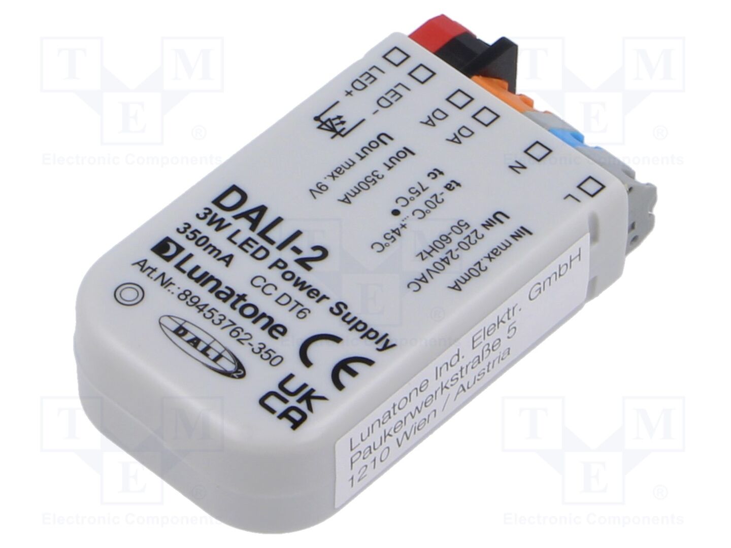 Lunatone 89453762-350 LED Power Supply 3W, 350mA