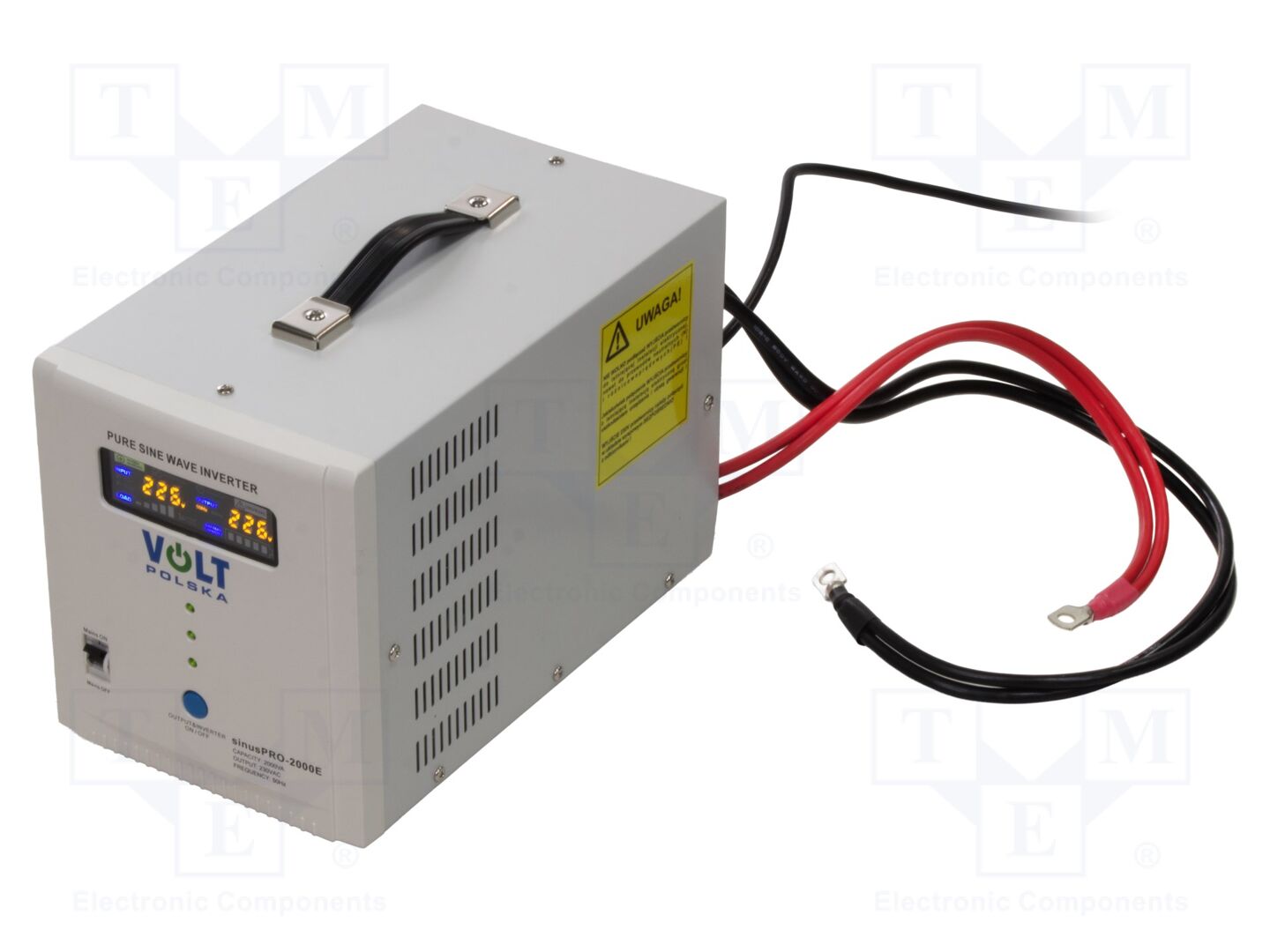 VOLT POLSKA SINUS-PRO-2000-12 DC/AC-muunnin 1,25 kW 12V