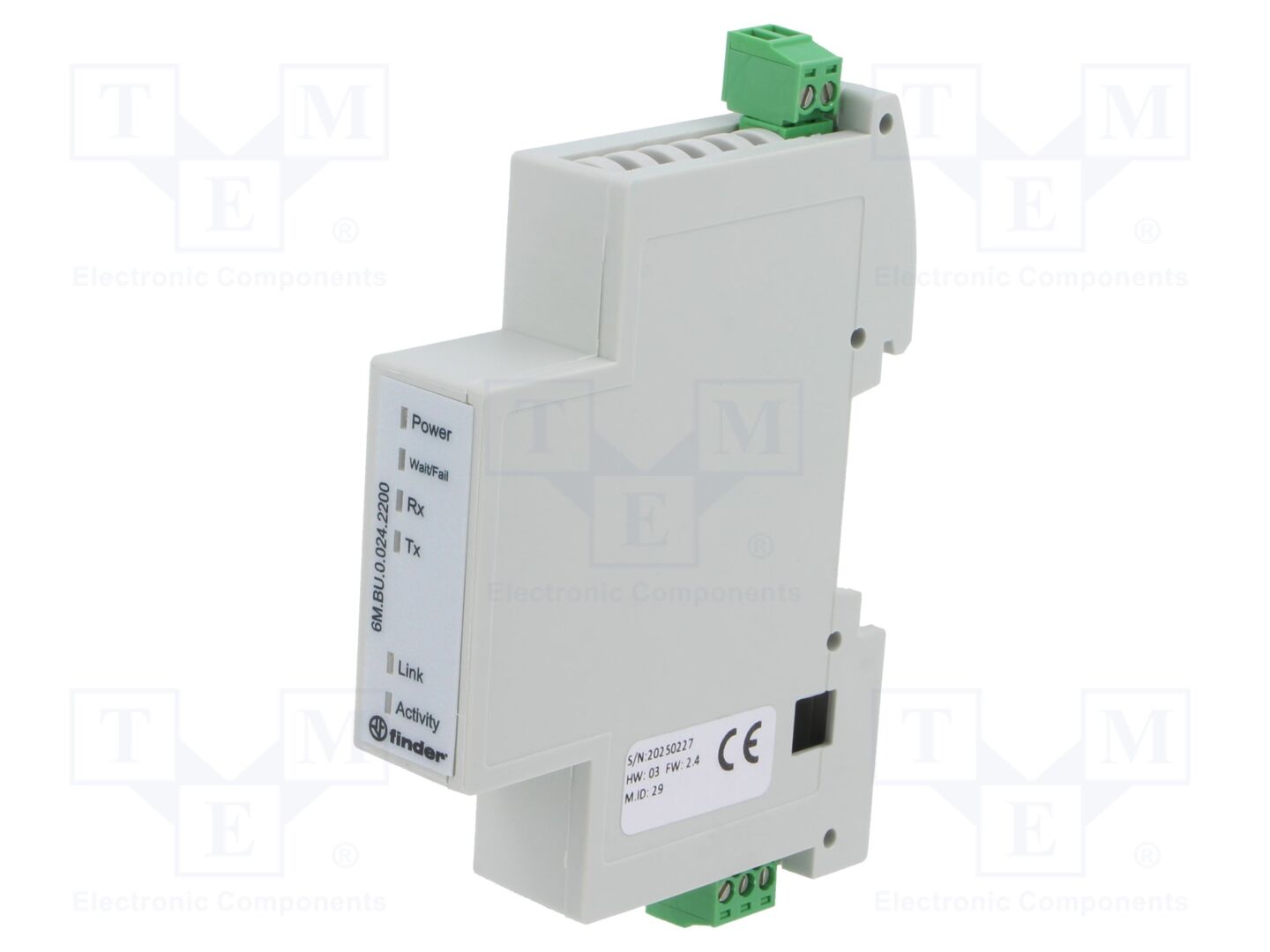 FINDER 6M.BU.0.024.2200 Automaatiomoduuli DIN-kiskoon
