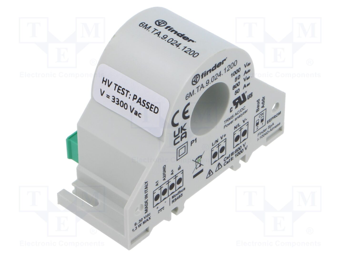 FINDER 6M.TA.9.024.1200 Virranvalvontarele 9-30VDC
