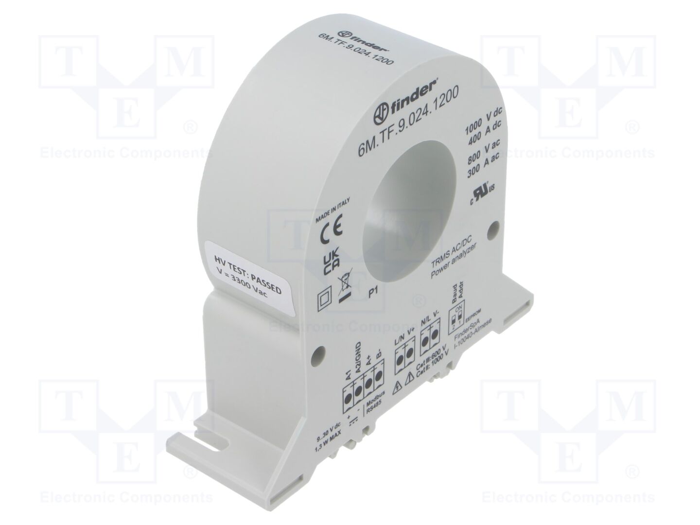 FINDER 6M.TF.9.024.1200 Valvontarele 9÷30VDC