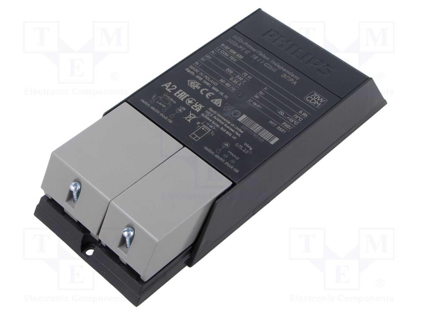 PHILIPS HID-PV C 70 /I CDM Elektroninen liitäntälaite 70W