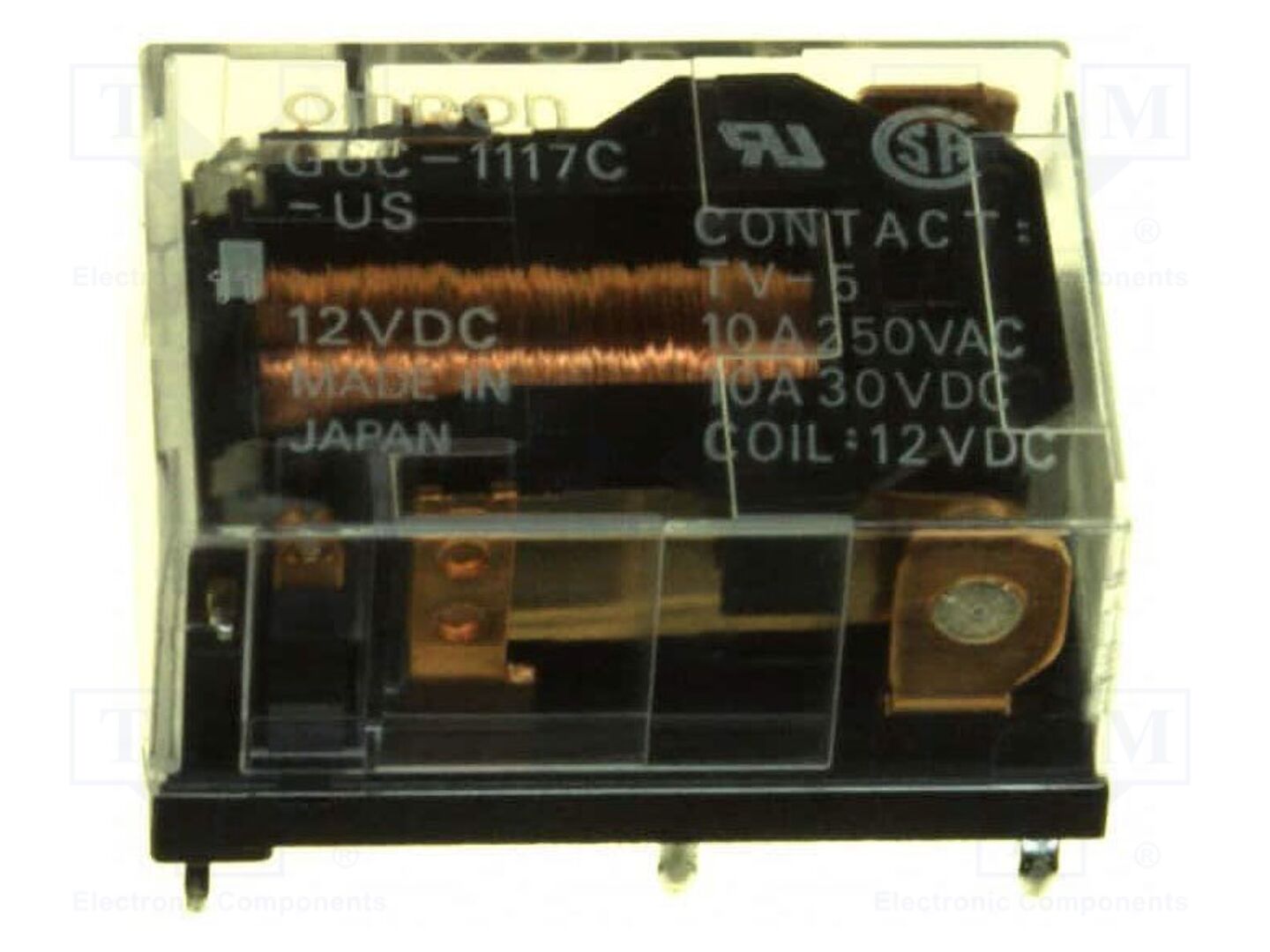 OMRON G6C1117CUSDC12-0 Sähkömagneettinen rele 12VDC