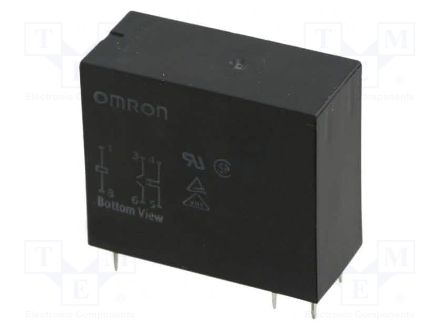 OMRON G2R-2A4-H-DC5 Sähkömagneettinen rele 5VDC