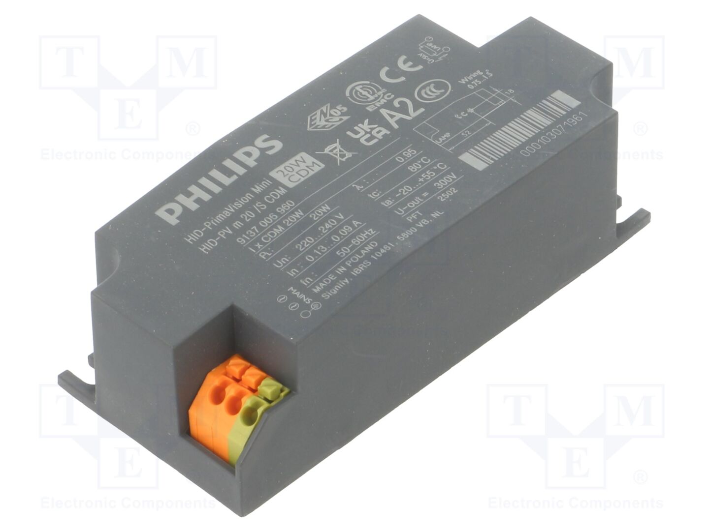 PHILIPS 913700696066 Elektroninen liitäntälaite 20W