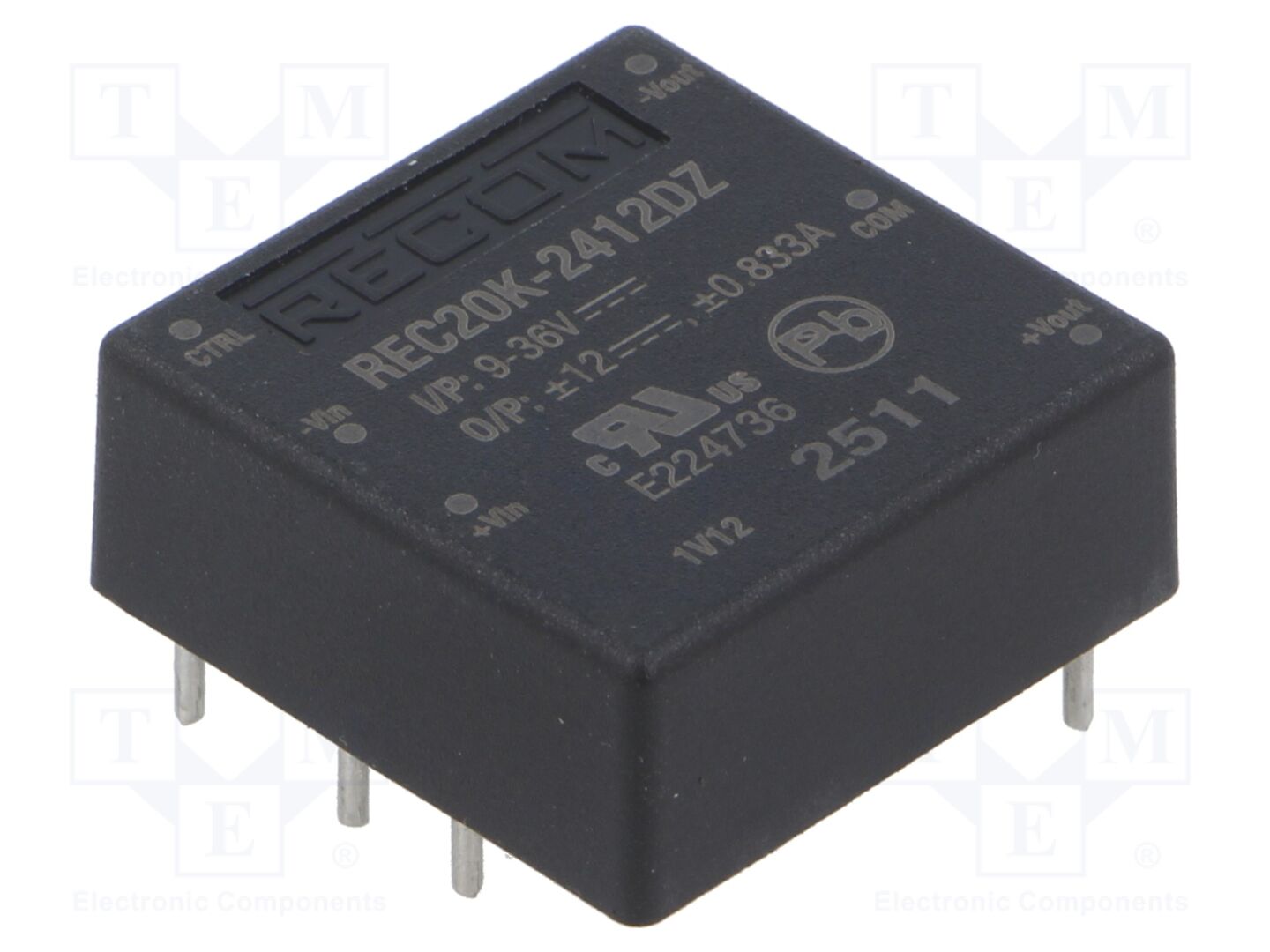 RECOM REC20K-2412DZ DC/DC-muunnin 20W