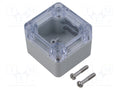 HAMMOND HM-1554A2GYCL Yleiskotelo 50x52x40mm
