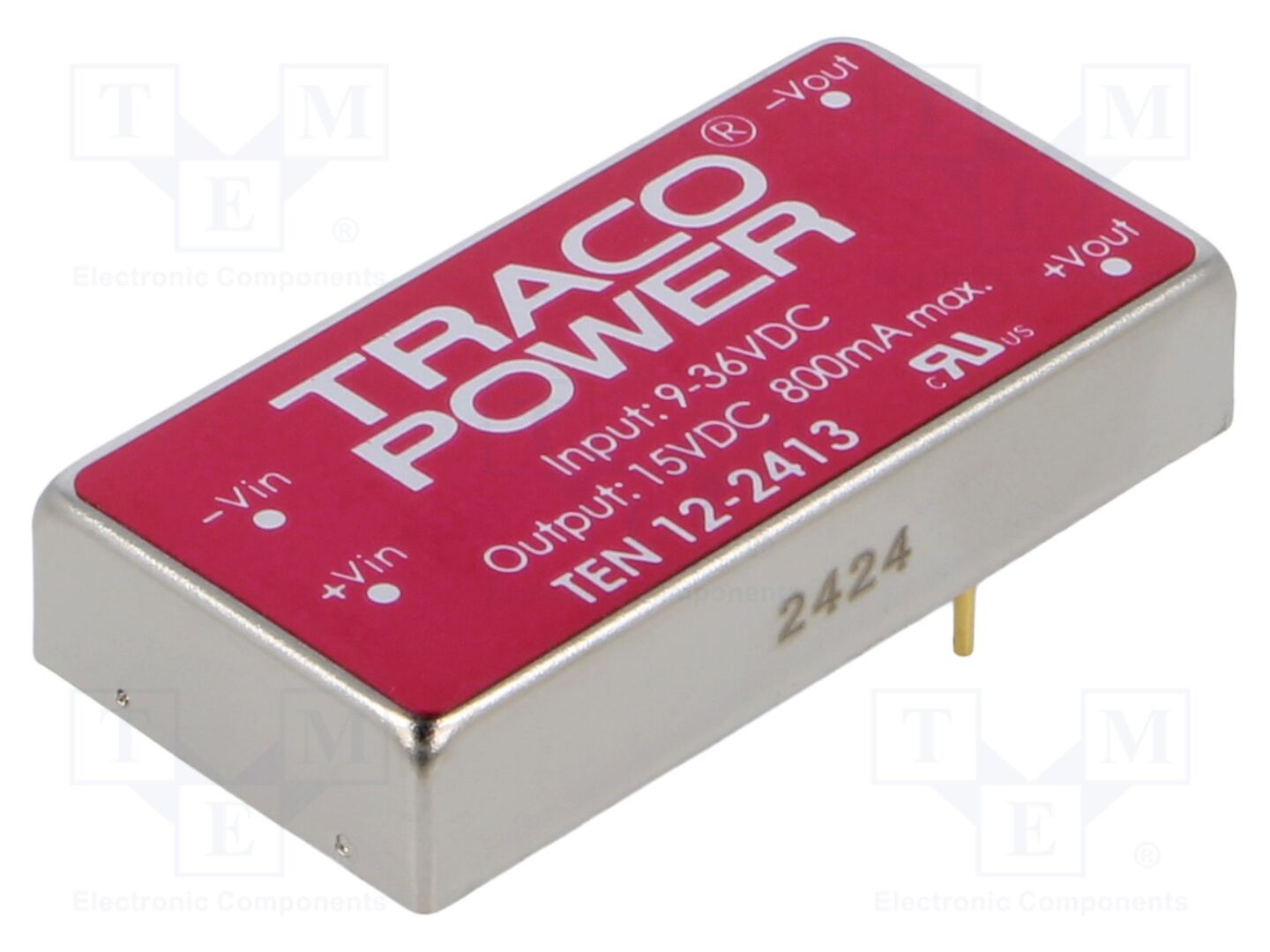 TRACO POWER TEN12-2413 DC/DC-muunnin 12W