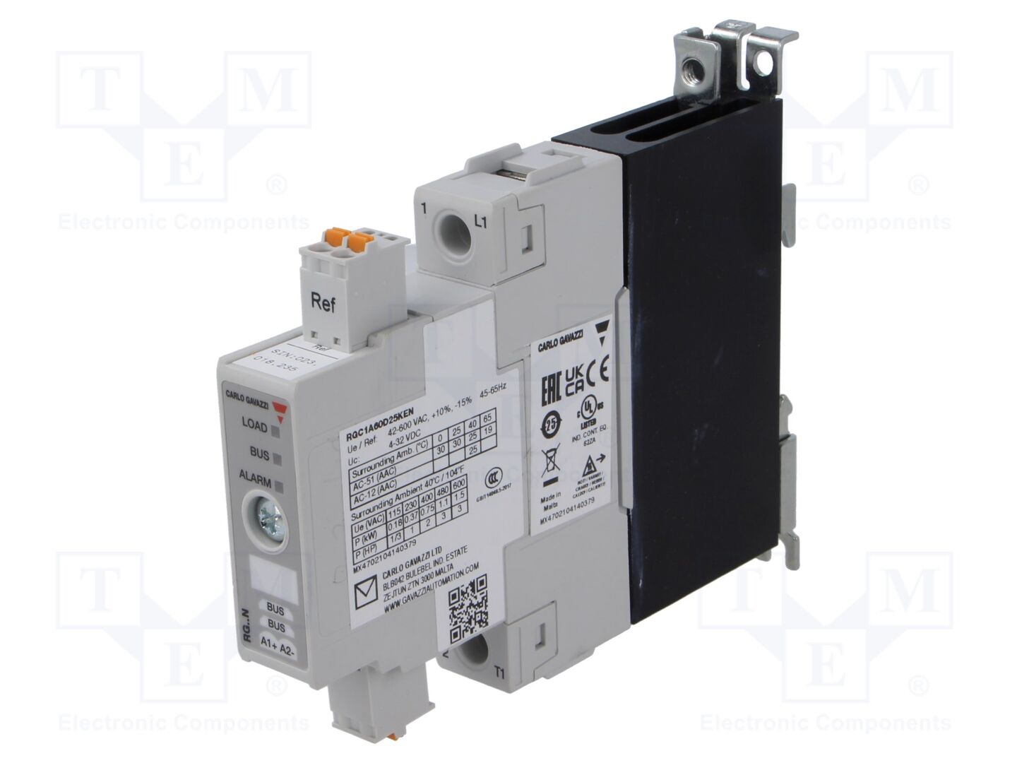 CARLO GAVAZZI RGC1A60D25KEN Puolijohderele 25A