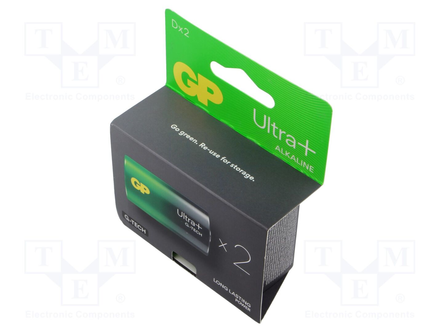 GP BAT-LR20/GPTUP-B2 Alkaliparisto 1.5V