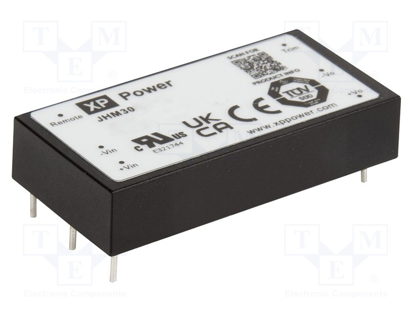 XP POWER JHM3024D12 DC/DC-muunnin 30W