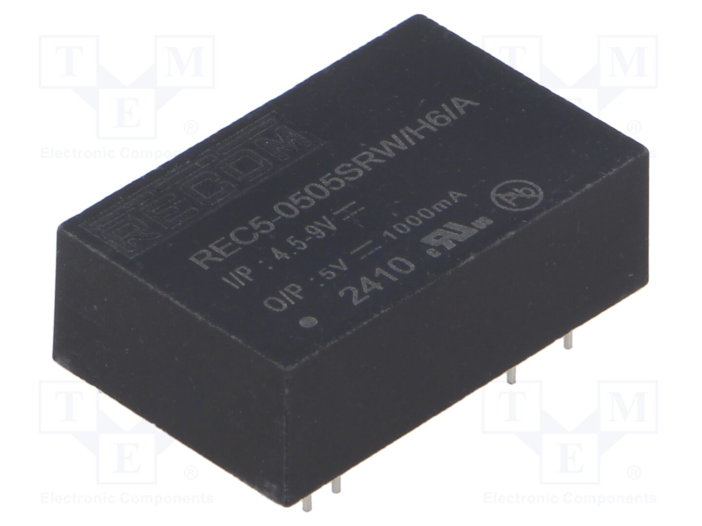 RECOM REC5-0505SRW/H6/A DC/DC-muunnin 5W