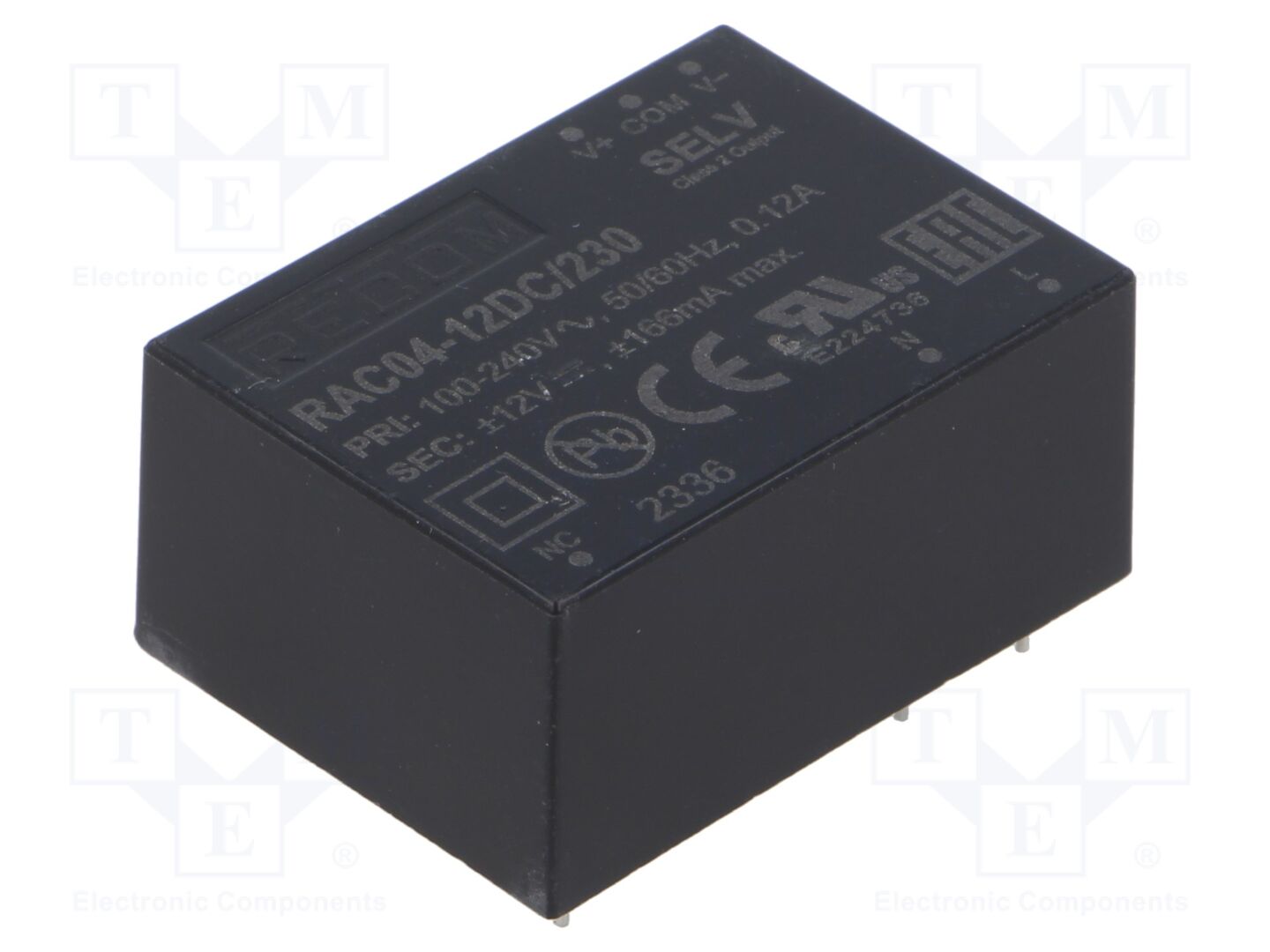 RECOM RAC04-12DC/230 AC/DC-muunnin 4W