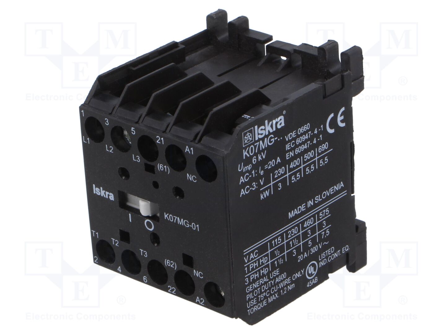ISKRA K07MG-01-MD Modulaarinen kontaktori 4-pole