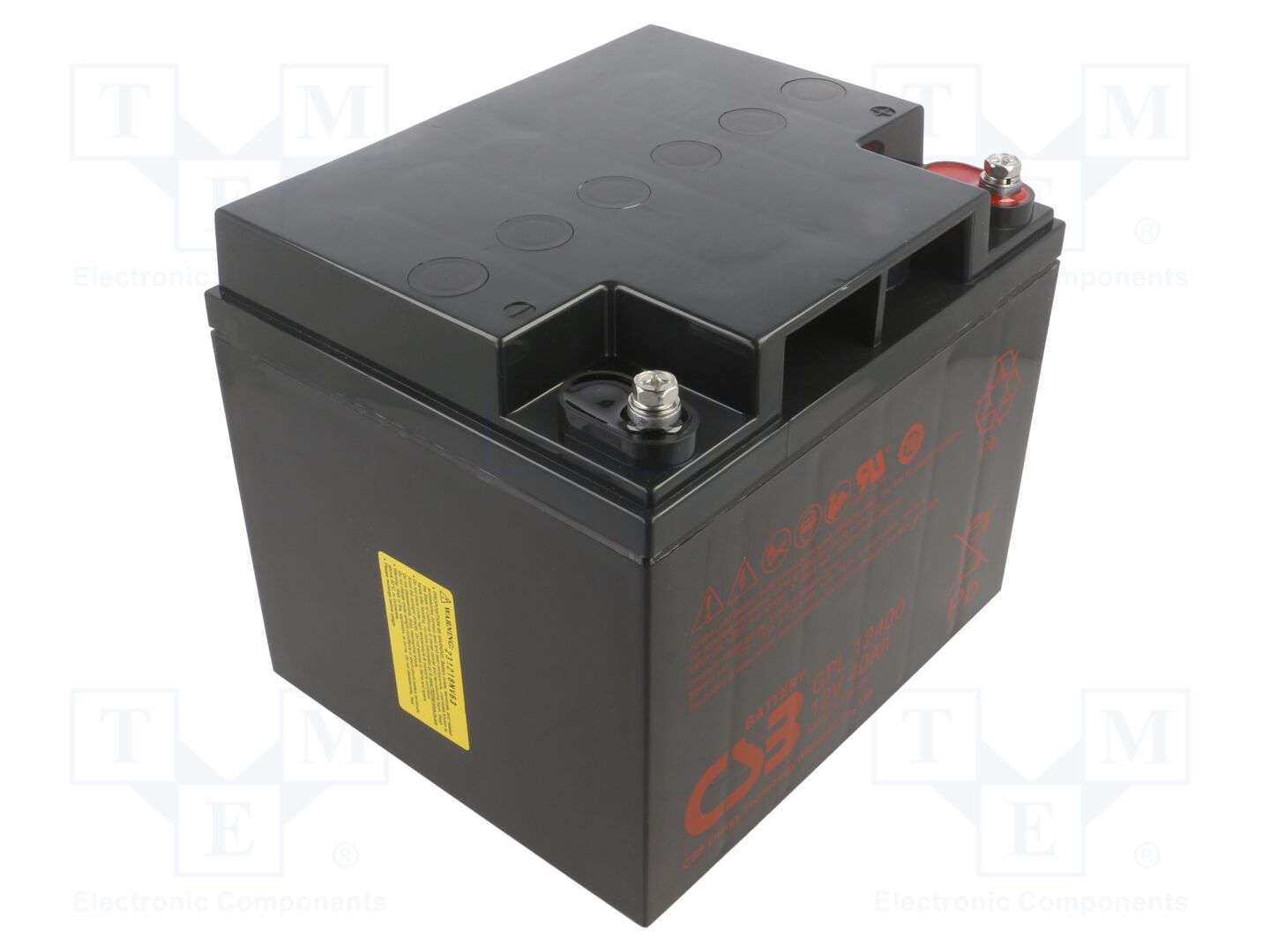 CSB BATTERY ACCU-GPL12400 Lyijyakku 12V