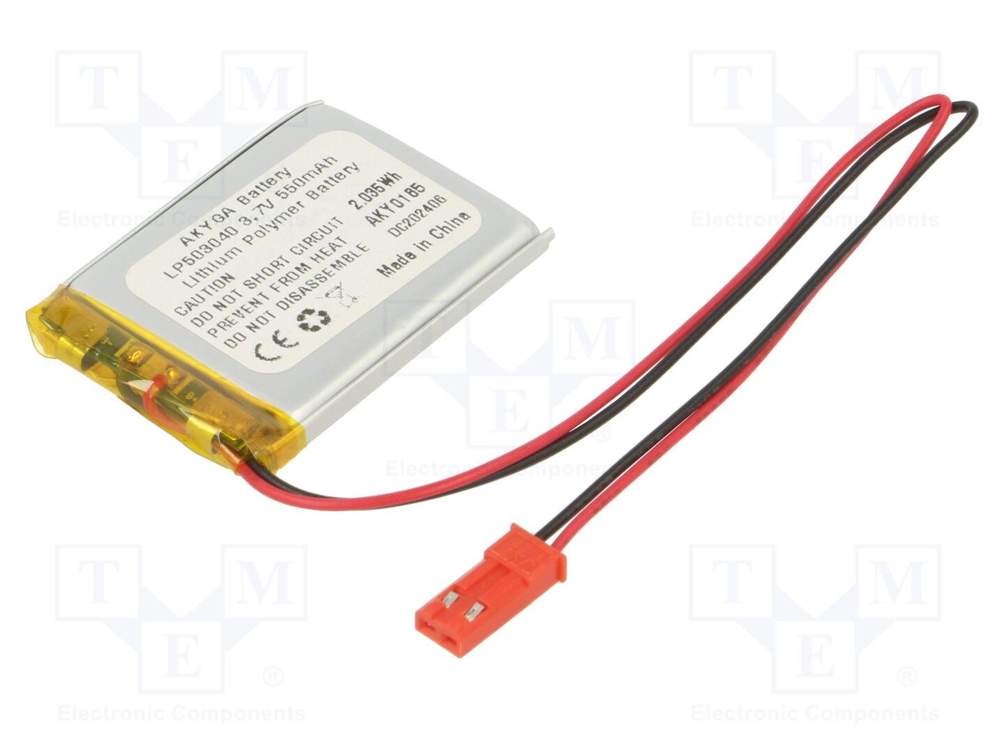 AKYGA BATTERY AKY-LP503040 Ladattava akku 3.7V
