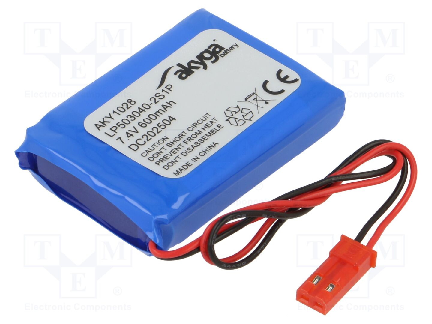 AKYGA BATTERY AKY-LP503040-2S1P Akkuyksikkö 7.4V