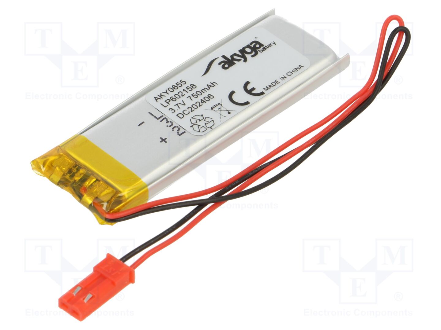 AKYGA BATTERY AKY-LP602158 Li-Po akku 3.7V