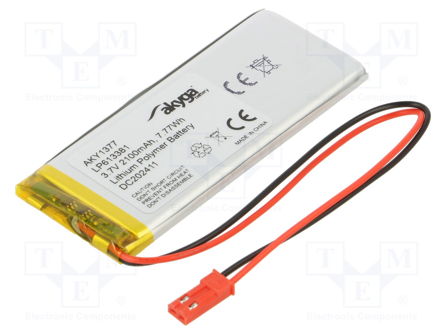 AKYGA BATTERY AKY-LP613381 Ladattava akku 3.7V