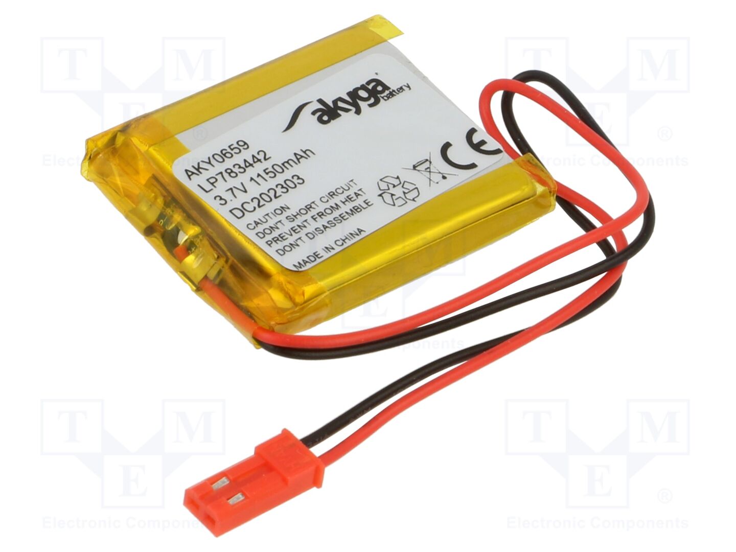 AKYGA BATTERY AKY-LP783442 Akku 3.7V