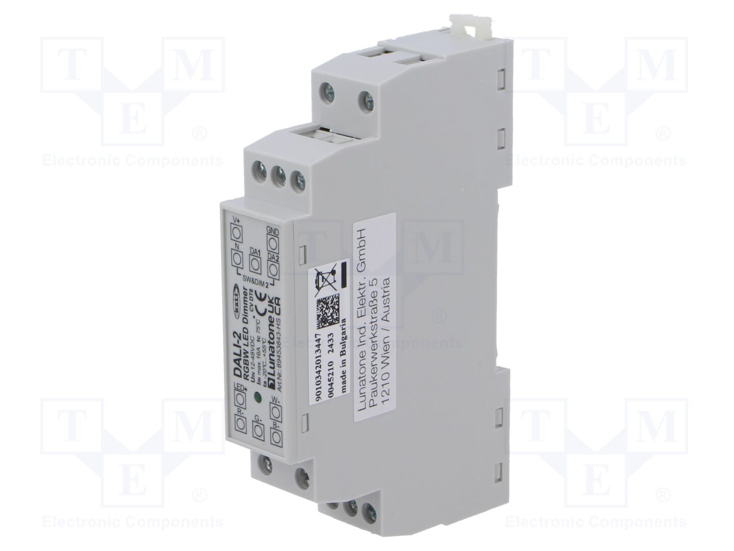 Lunatone DALI 3CH LED DIMMER 16A DIN RAIL Sähköinen LED-ohjain