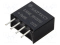 GAPTEC Electronic 0.5S4E-0512S1U DC/DC-muunnin 500mW (50 kpl erä)