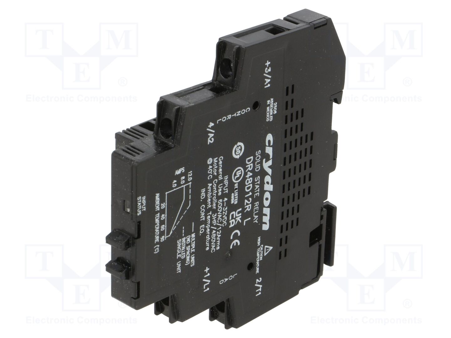 SENSATA / CRYDOM DR48D12R Kiinteän tilan rele 12A