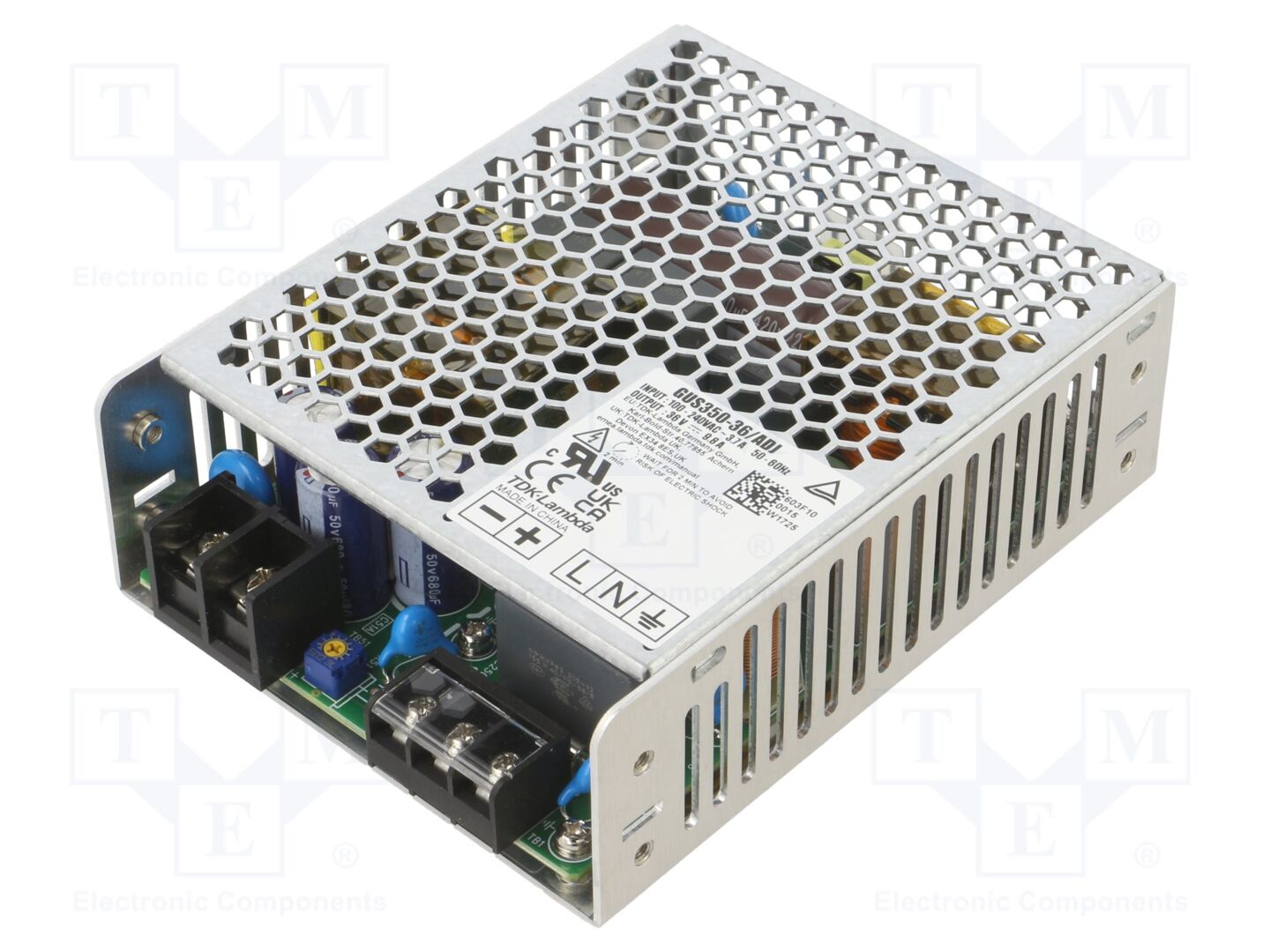 TDK-LAMBDA GUS350-36/ADJ Sisäänrakennettu kytkentäsähkölaite 350W 36VDC