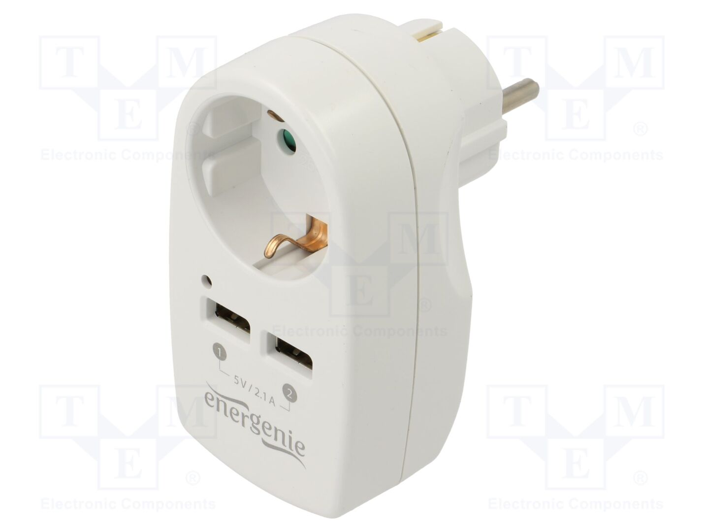 EnerGenie EG-ACU2-02 Kytkinlähde 5VDC pistotulppa