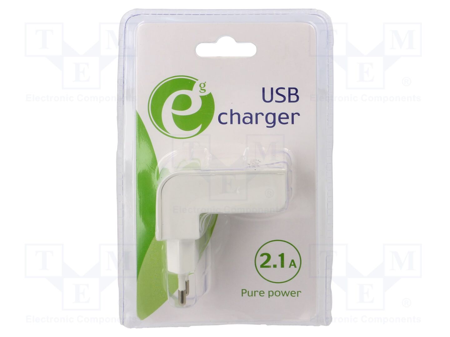 EnerGenie EG-UC2A-02-W Plug-in verkkolaite 5VDC