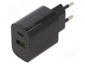 GEMBIRD TAUCPDQC2001BK Kytketty verkkolaite 5VDC