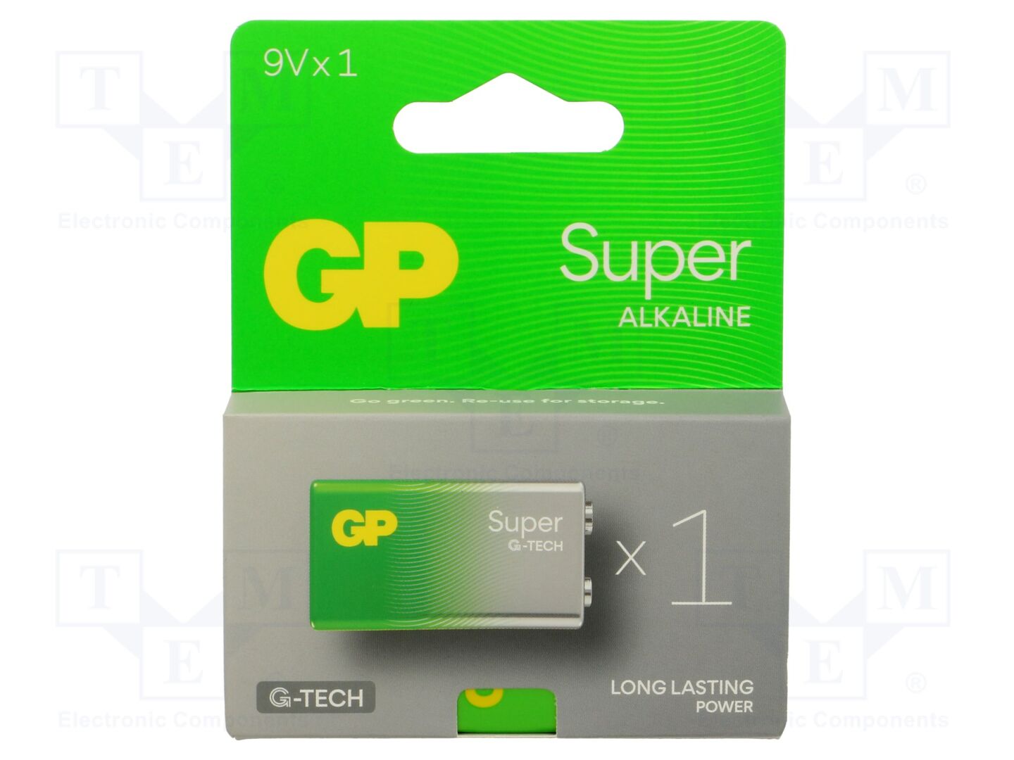 GP BAT-6LR61SGTECHGP Paristo 9V