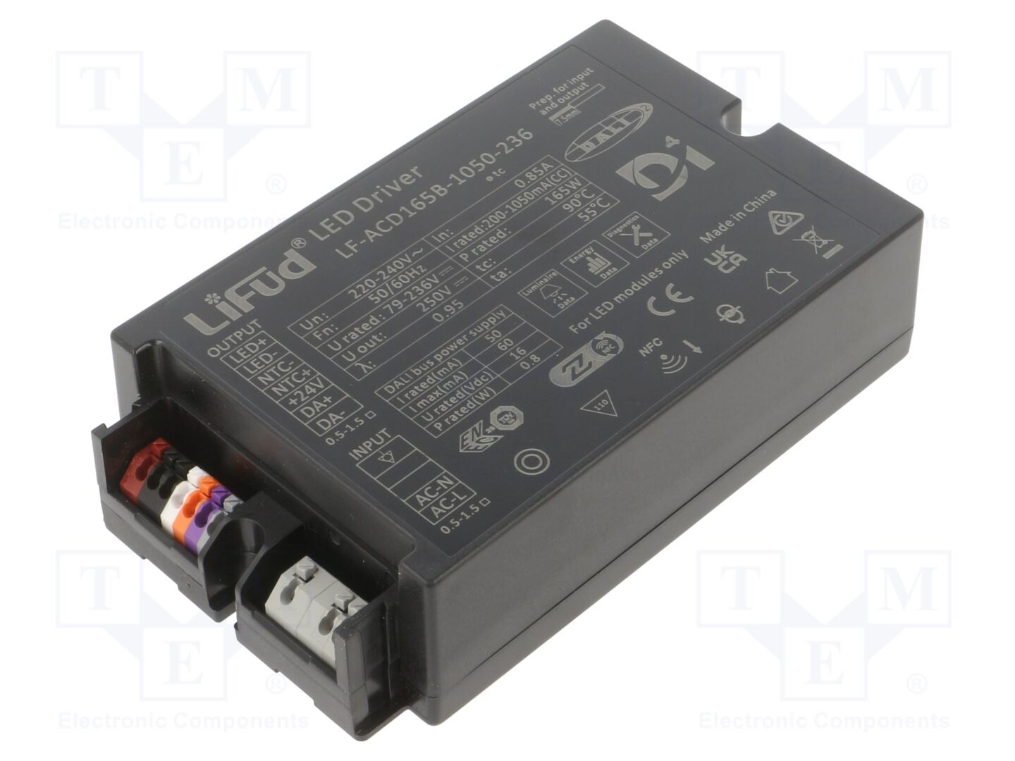 Lifud LF-ACD165B-1050115 LED-verkkolaite DALI 2 165W 79-236VDC