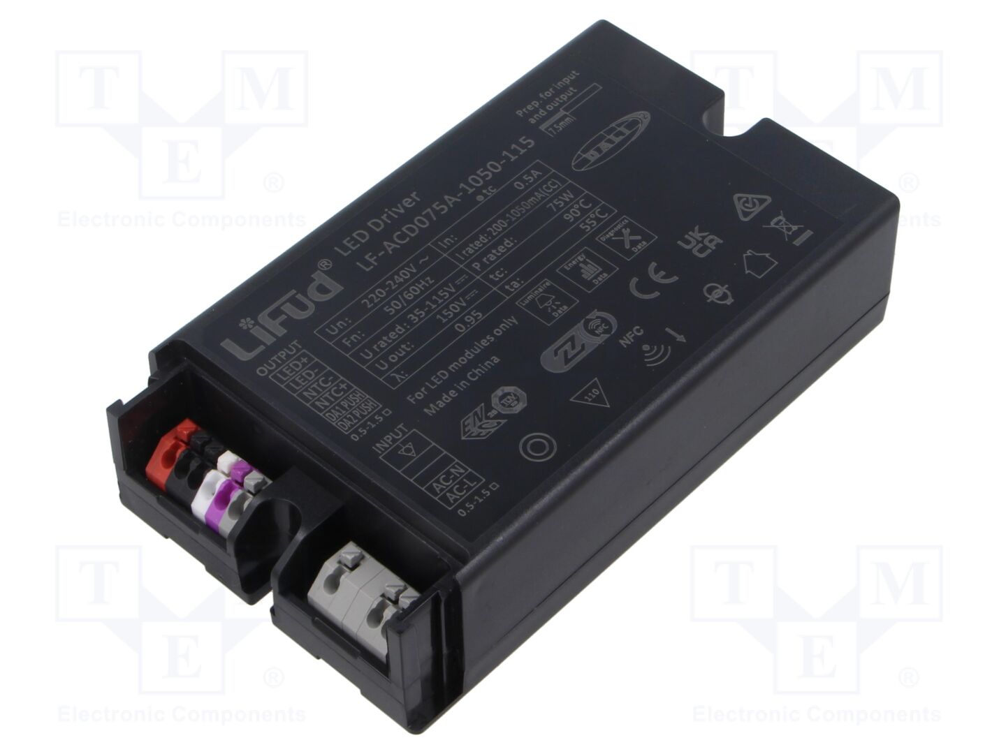 Lifud LF-ACD075A-1050115 LED-virtalähde DALI 2 75W 35-115VDC