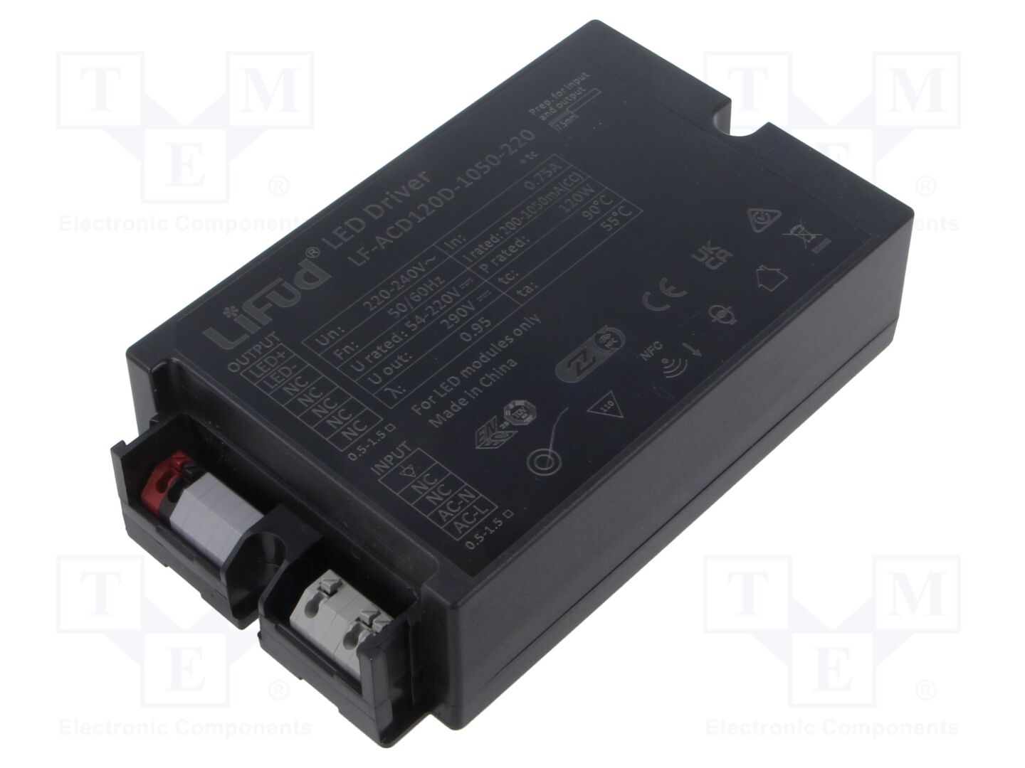 Lifud LF-ACD120A-1050220 LED-verkkolaite DALI 2 120W 54-220VDC