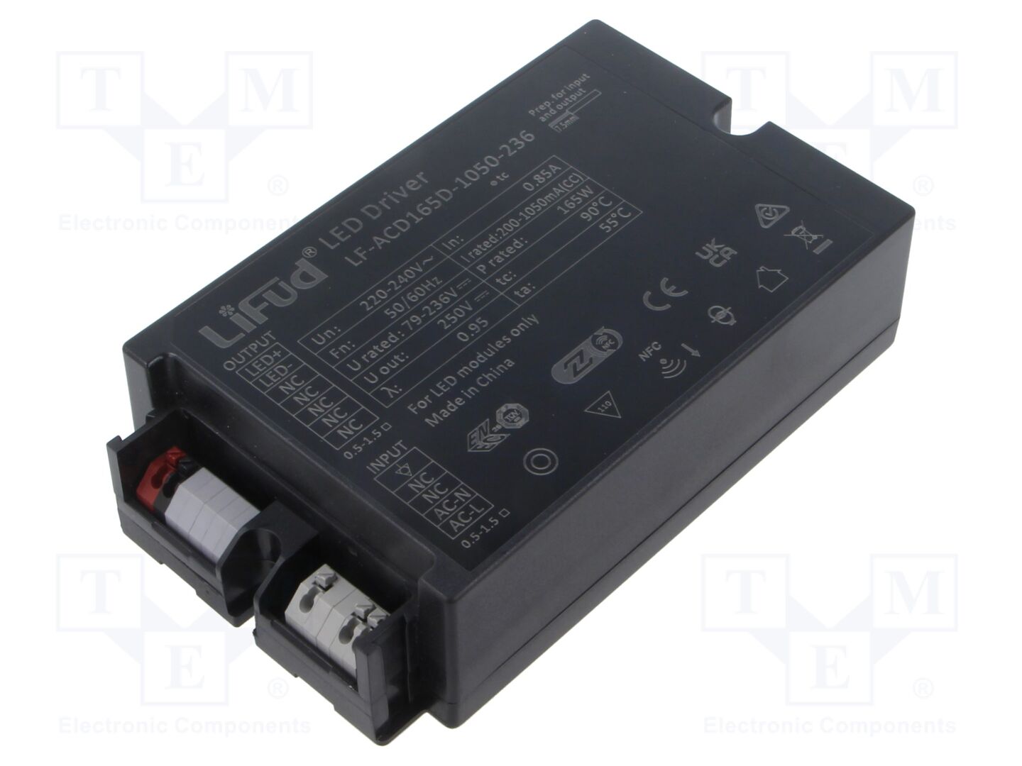 Lifud LF-ACD165D-1050115 LED-verkkolaite 165W 79-236VDC