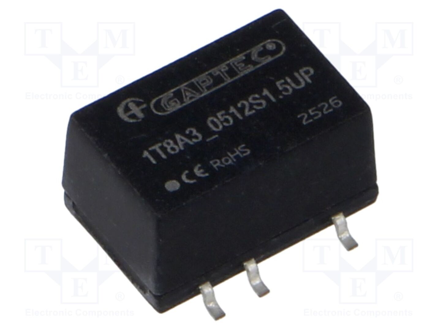 GAPTEC Electronic 1T8A3-0512S1.5UP DC/DC-muunnin 1W